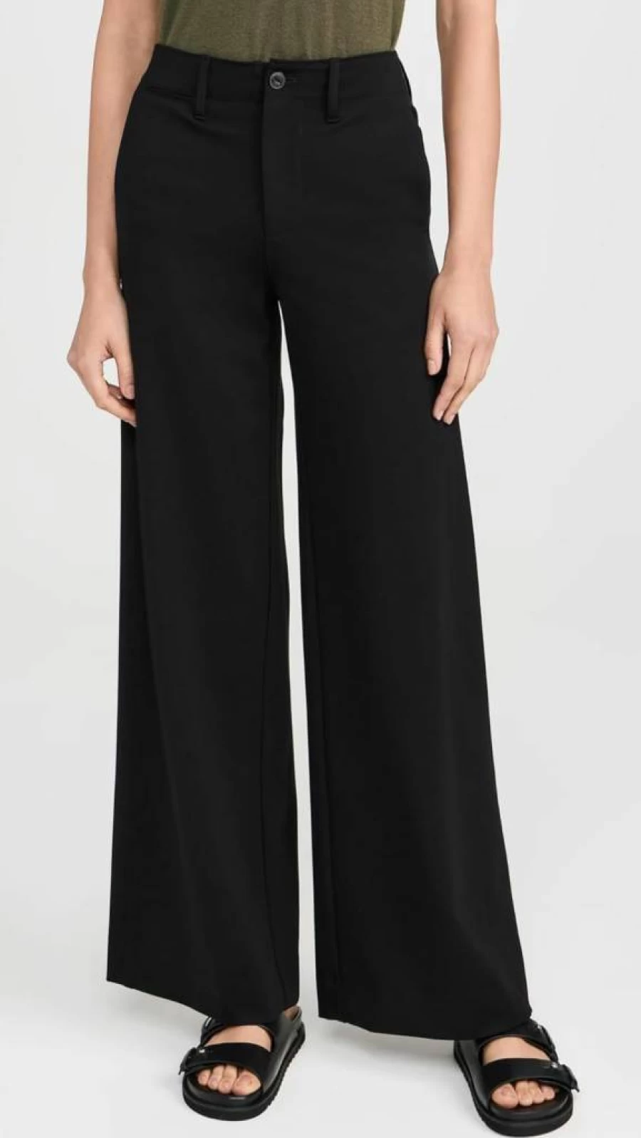 Rag & Bone Women's Sofie Ponte Pants - High-Waisted Stretch Comfort Fit Trousers for Women