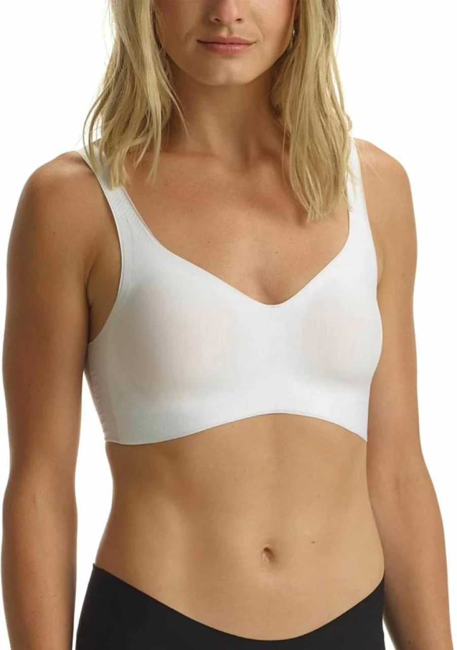 Commando Butter Soft-Support Wireless Bralette with Molded Cups & Removable Pads - Machine Washable Comfort Bra
