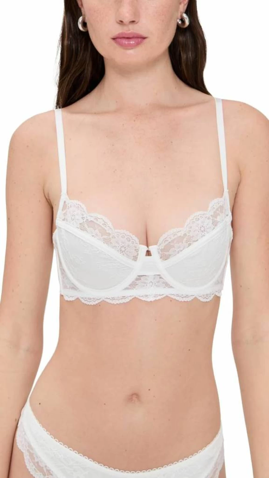 KAE THE LABEL Women's Arabella Underwire Bra - Supportive Lace Lingerie for Comfort and Style
