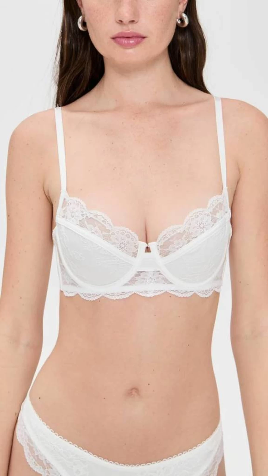 KAE THE LABEL Women's Arabella Underwire Bra - Supportive Lace Lingerie for Comfort and Style