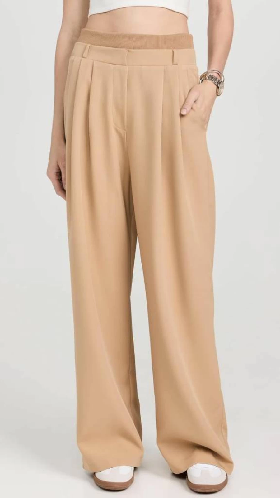 Lioness Women's Schiffer High-Waisted Tailored Pants for Elegant Office Wear
