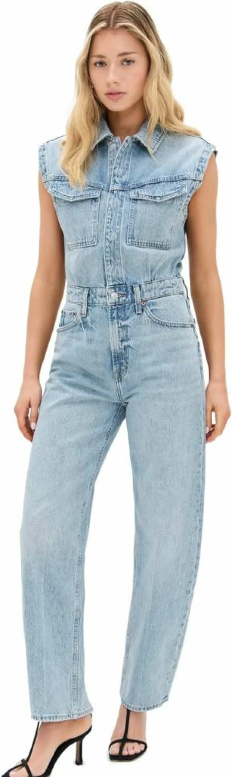 Pistola Denim Women's Ace Jumpsuit - Stylish Denim Overalls for Women