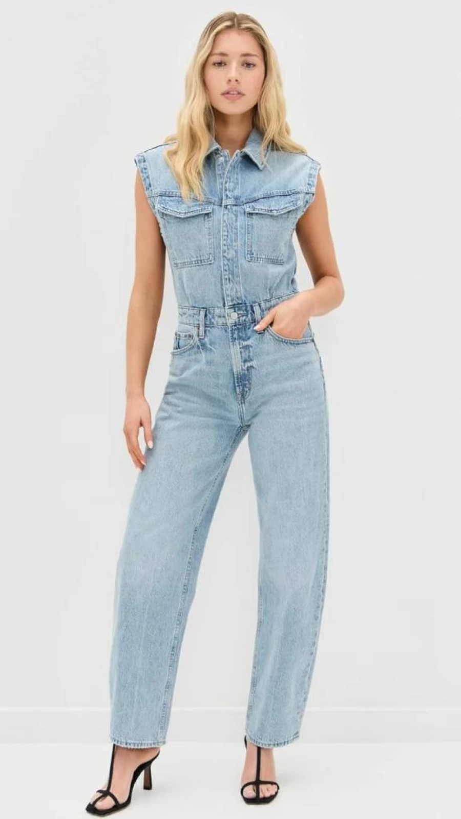 Pistola Denim Women's Ace Jumpsuit - Stylish Denim Overalls for Women
