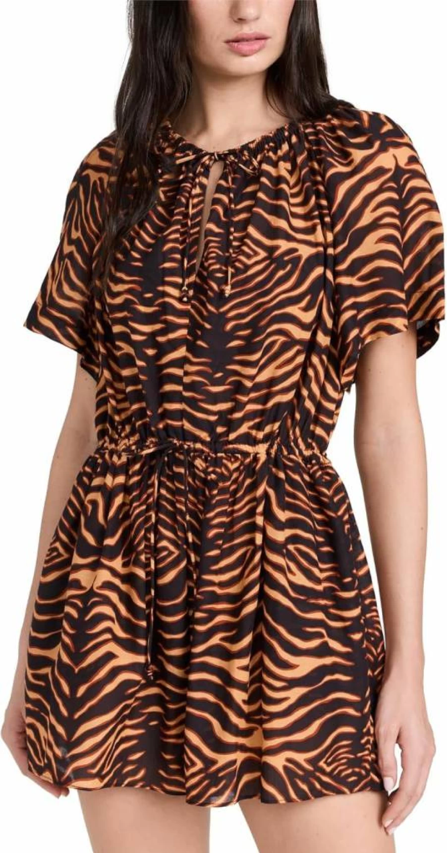Ulla Johnson Women's Valeria Coverup Romper - Stylish Summer Beach Jumpsuit