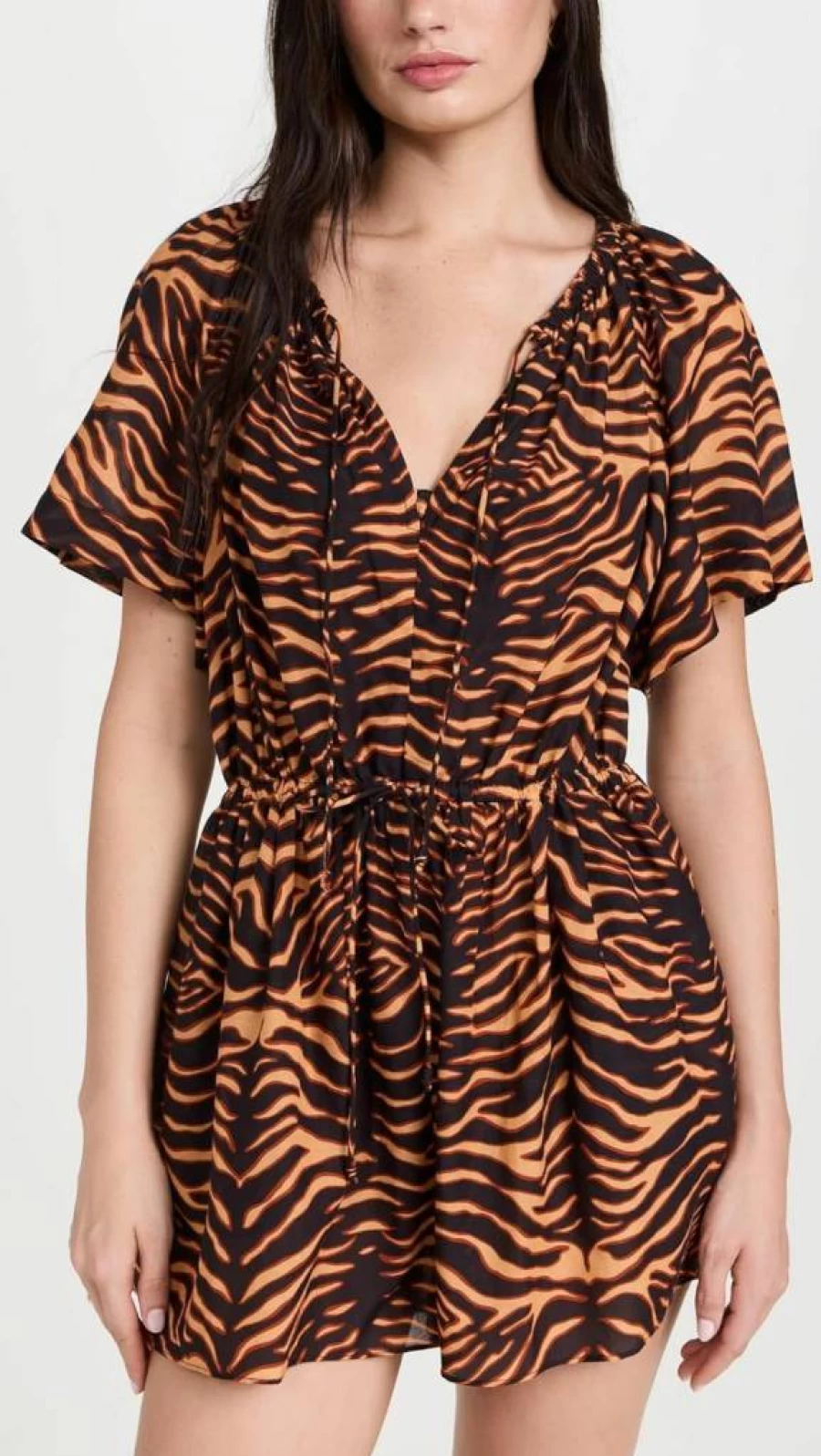 Ulla Johnson Women's Valeria Coverup Romper - Stylish Summer Beach Jumpsuit