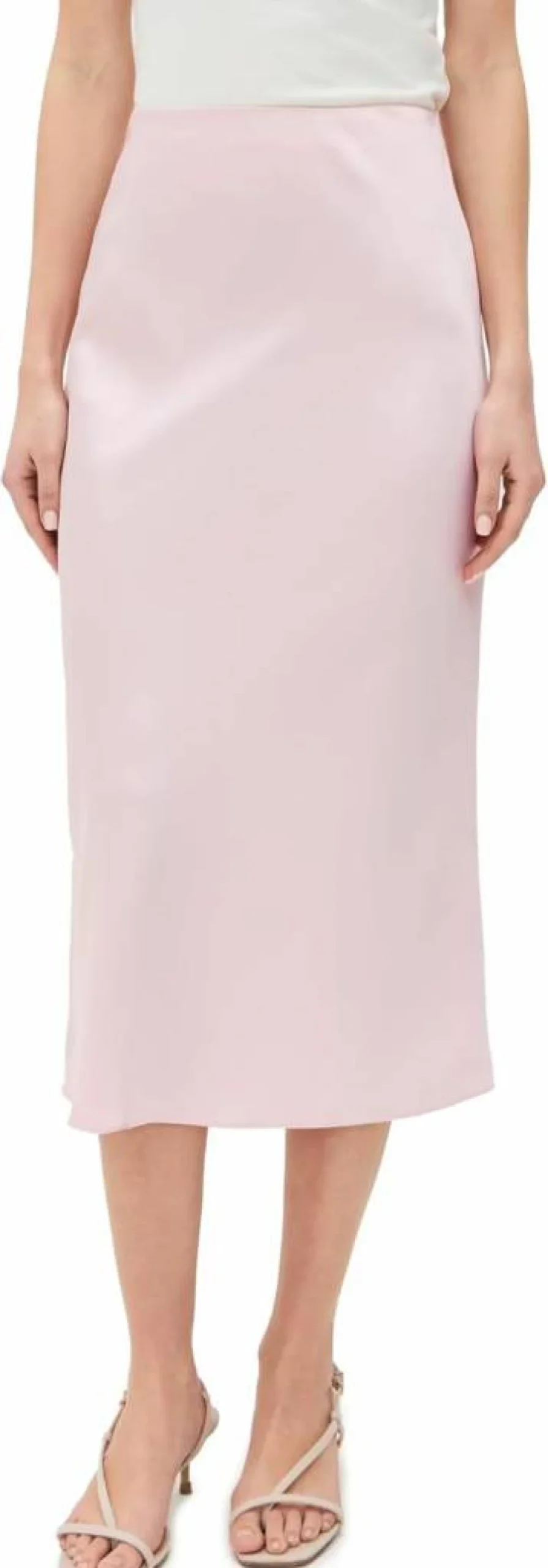 Alice + Olivia Maeve Slip Skirt - Women's Mid-Length Silk Slip Skirt with Floral Print