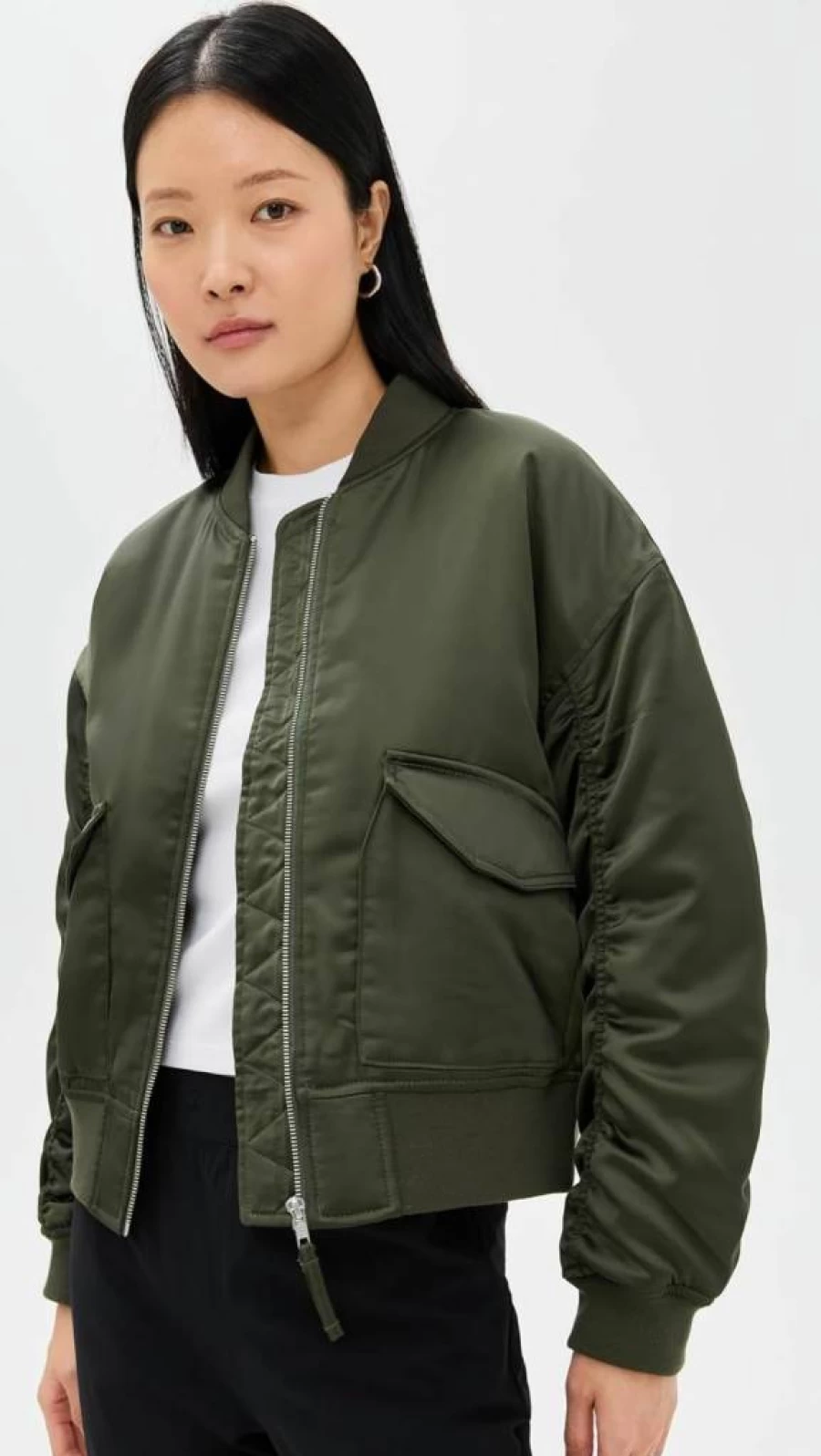 Beyond Yoga Women's Lightweight Stretch Bomber Jacket for Yoga & Casual Wear