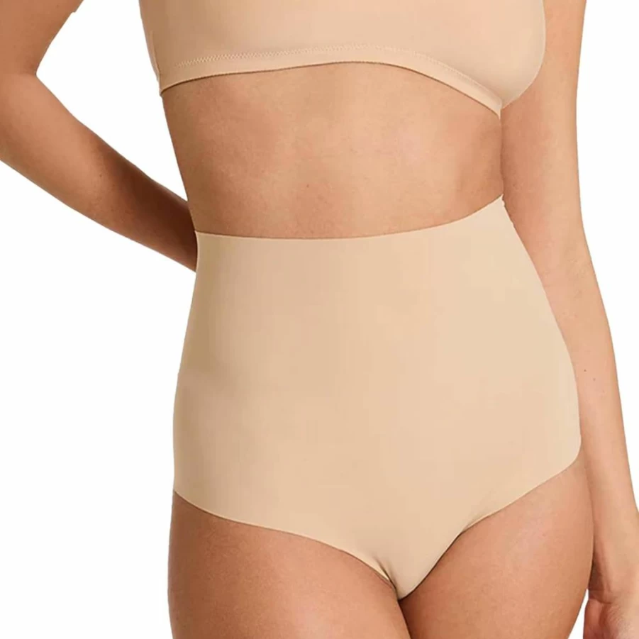 Commando Classic Control Thong - Silky Soft No Show Underwear with Raw-Cut Edges, Machine Washable Comfort Shaping Panty