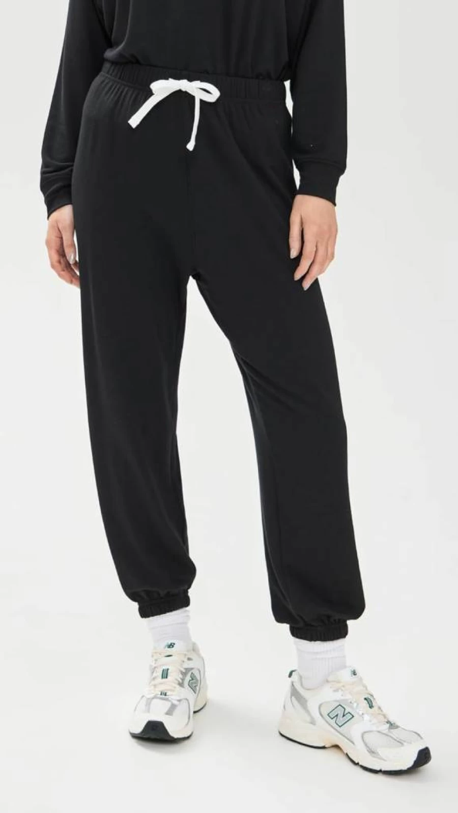 SPLITS59 Women's Andie High-Waisted Oversized Fleece Sweatpants - Soft Lounge Pants for Comfort & Style