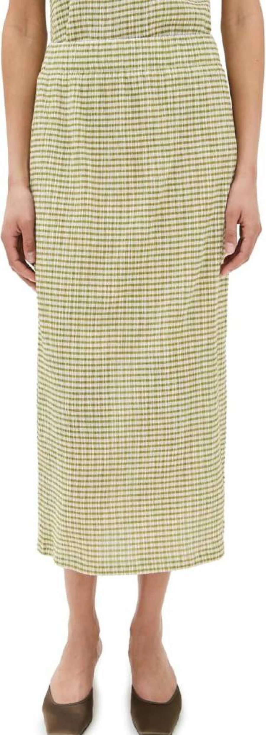 Vince Women's Midi Skirt - Elegant Knee-Length Skirt for Women | Vince Official Brand
