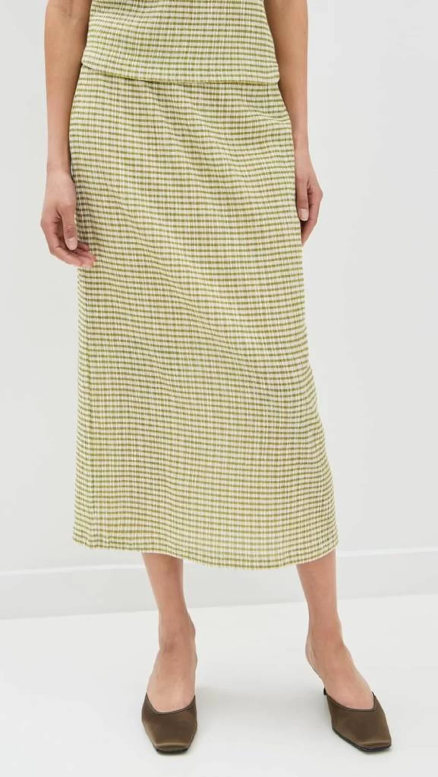 Vince Women's Midi Skirt - Elegant Knee-Length Skirt for Women | Vince Official Brand
