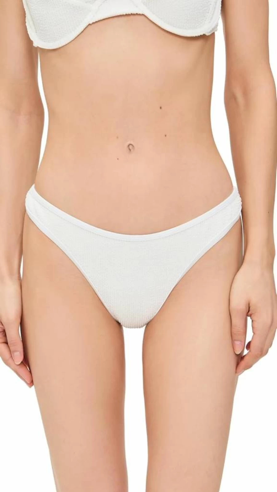 Good American Women's Always Fits Classic Bikini Bottoms | Swimwear | High-Waisted Comfort