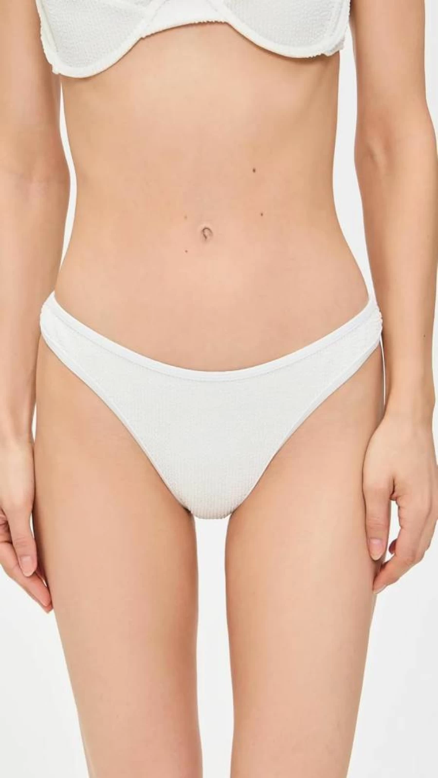 Good American Women's Always Fits Classic Bikini Bottoms | Swimwear | High-Waisted Comfort