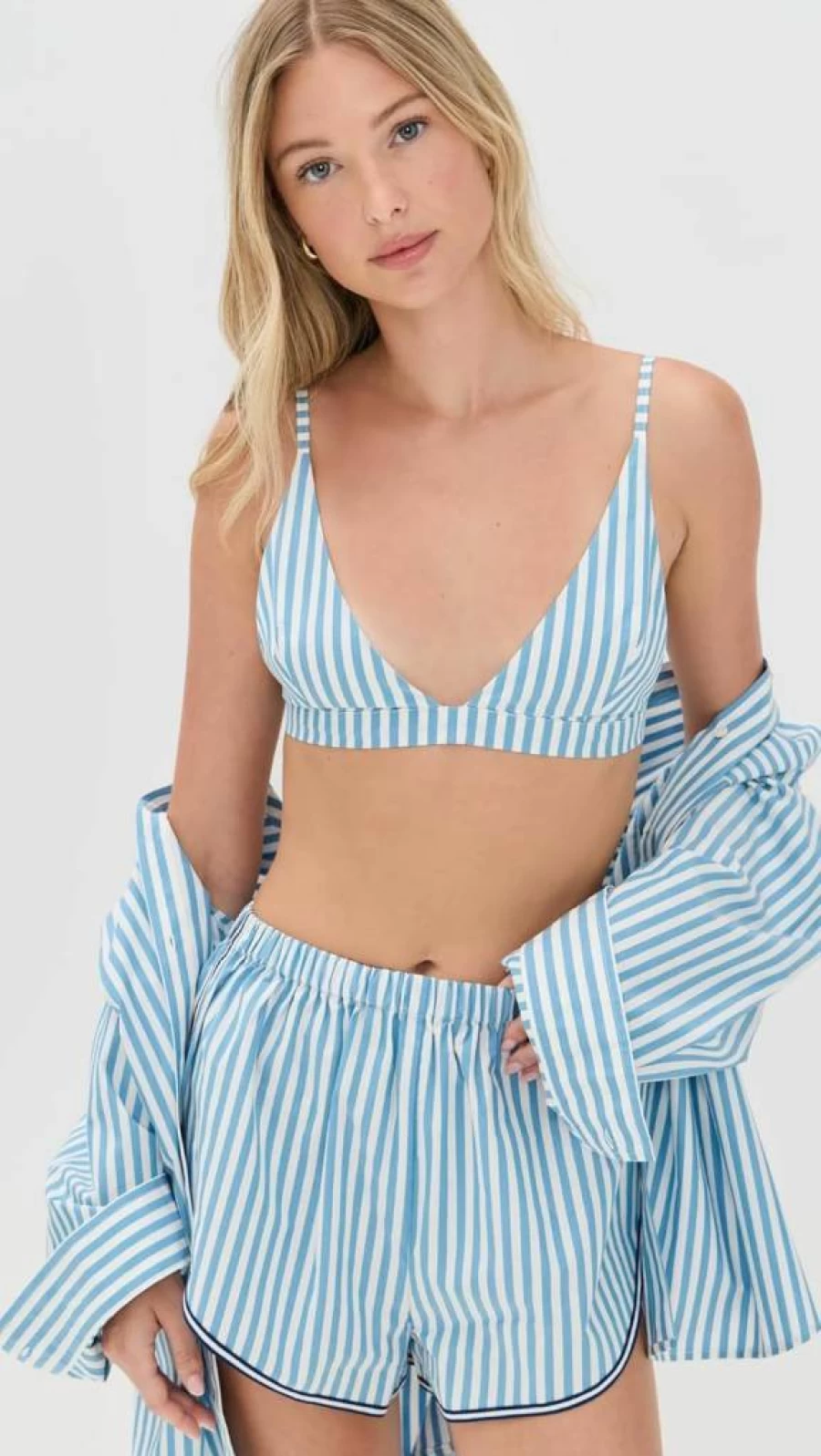 Solid & Striped Women's Tessa Bralette - Comfortable & Stylish Lace Bralette for Everyday Wear