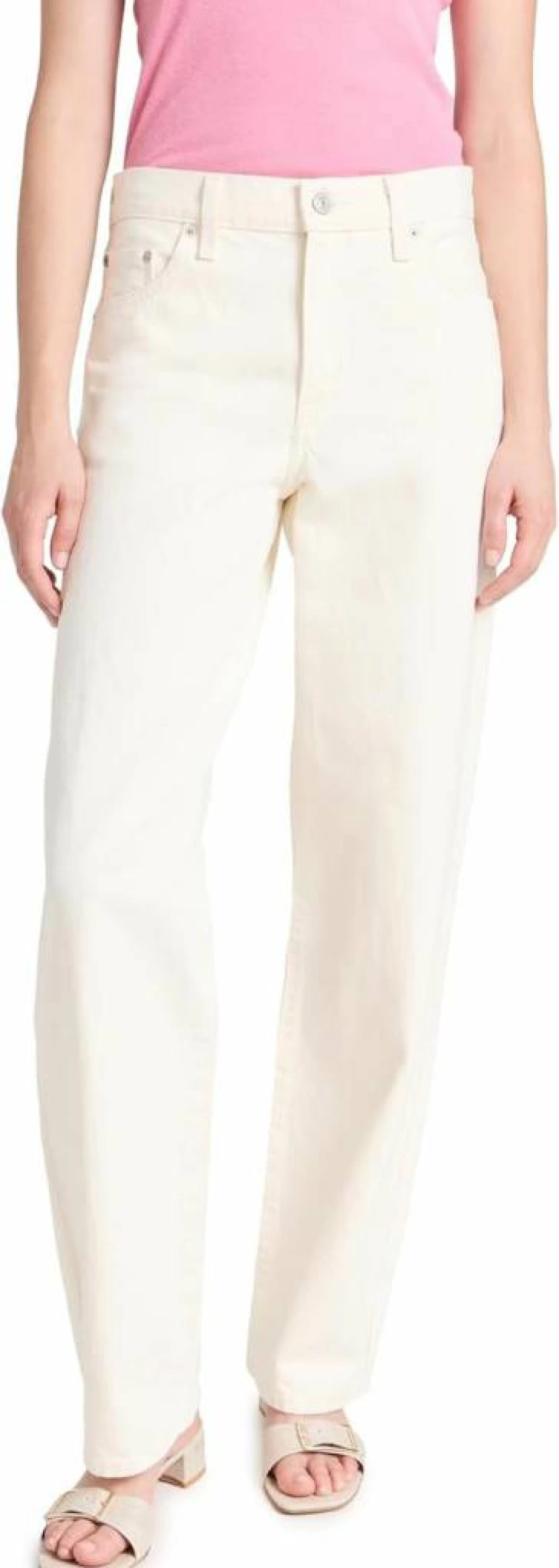 Levi's Women's Baggy Dad Jeans - High Waisted Relaxed Fit Vintage Denim Pants