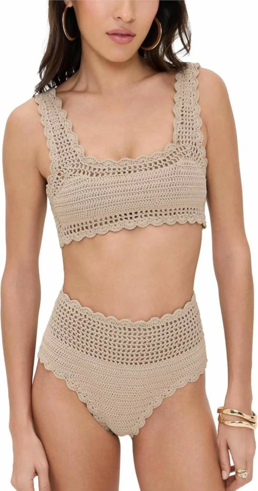 Beach Riot Women's Andy Top | Stylish Summer Crop Top for Women | Trendy Beachwear & Casual Outfit