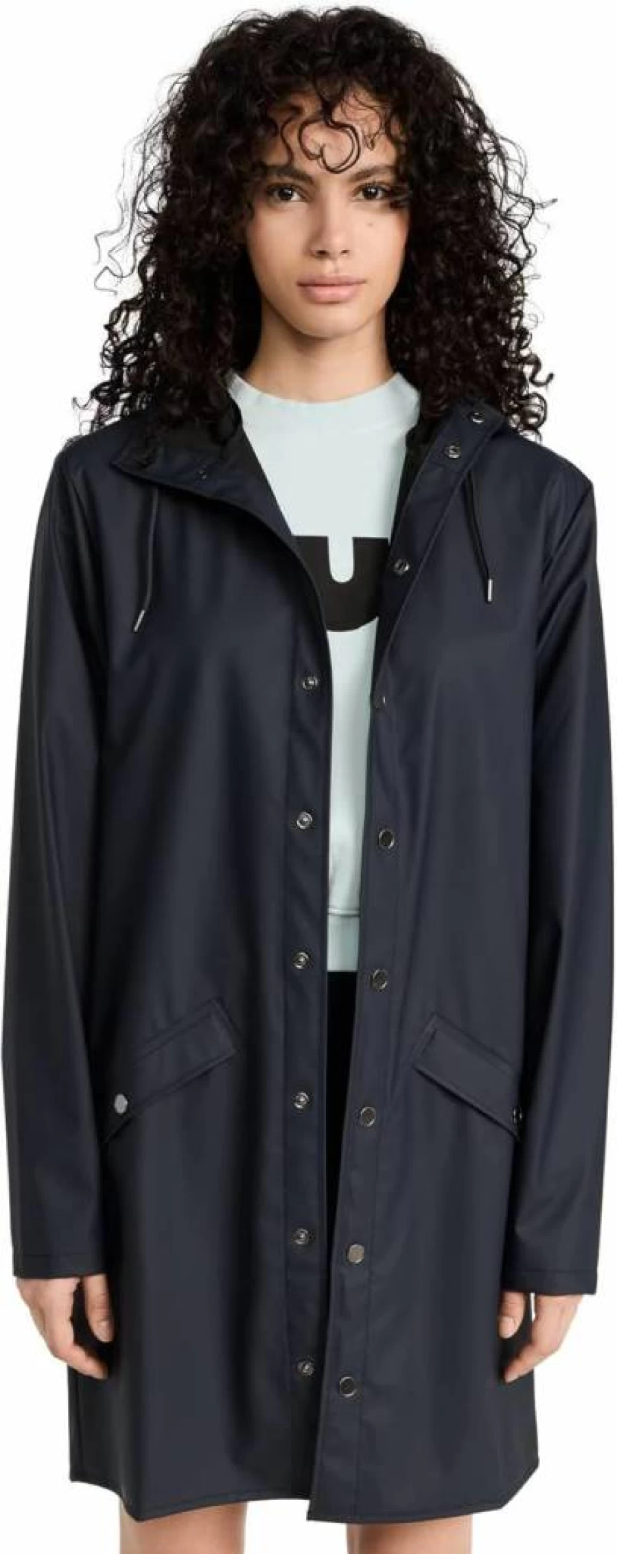 RAINS Unisex Waterproof Long Jacket - Windproof Lightweight Coat for Men & Women with 2-Year Warranty