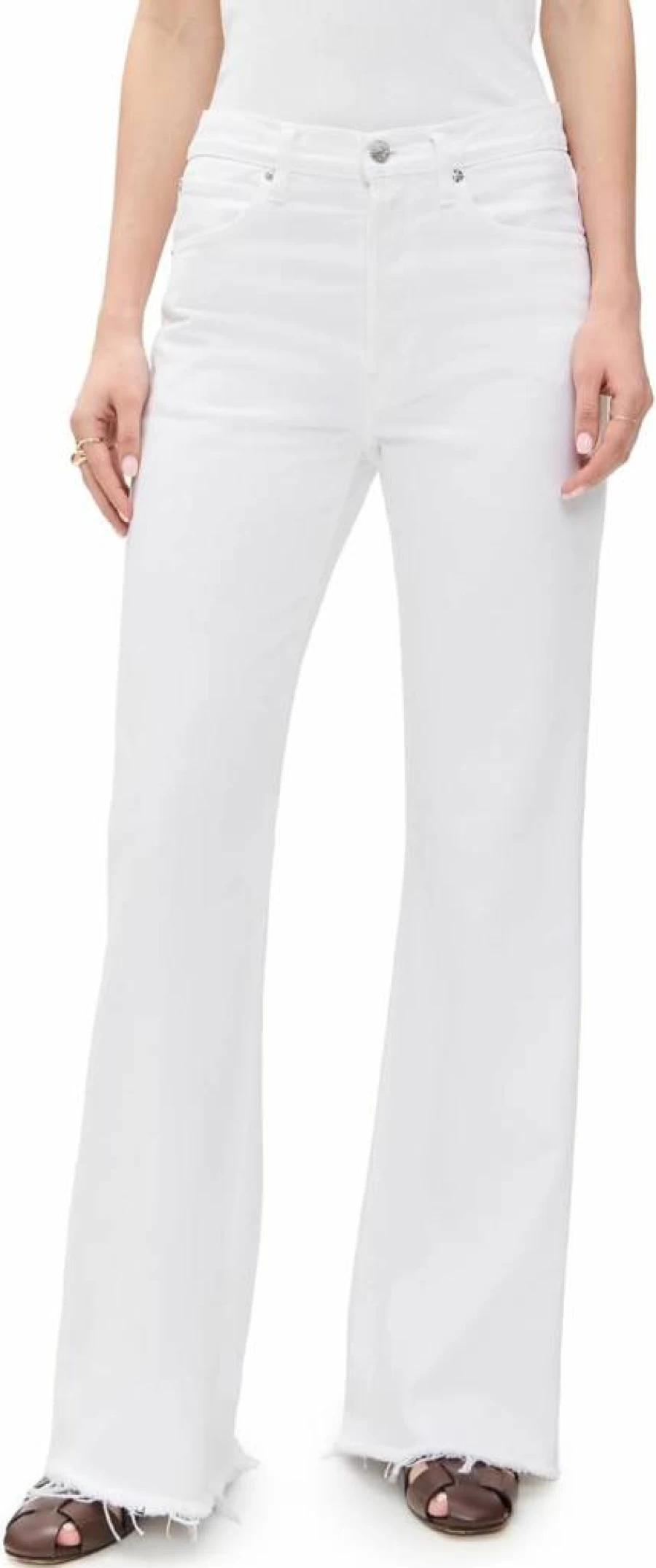 FRAME Women's The Lax High-Rise Relaxed Fit Jeans