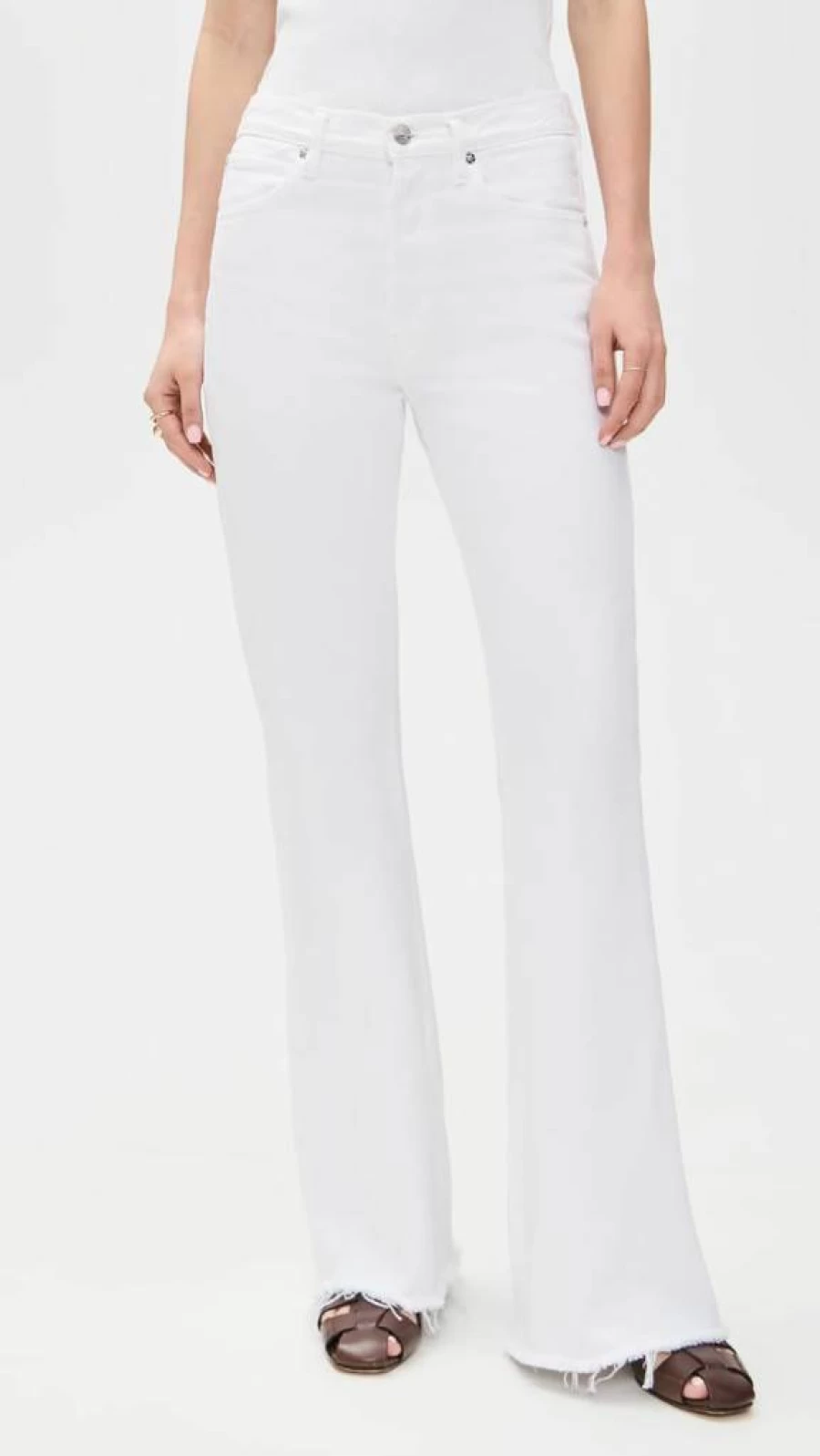 FRAME Women's The Lax High-Rise Relaxed Fit Jeans