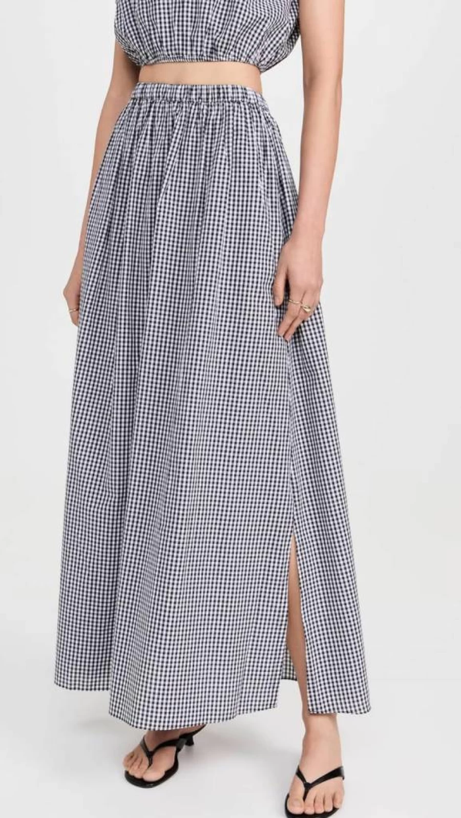 Playa Lucila Women's Flowy Maxi Skirt - Elegant Long Boho Skirt for Summer