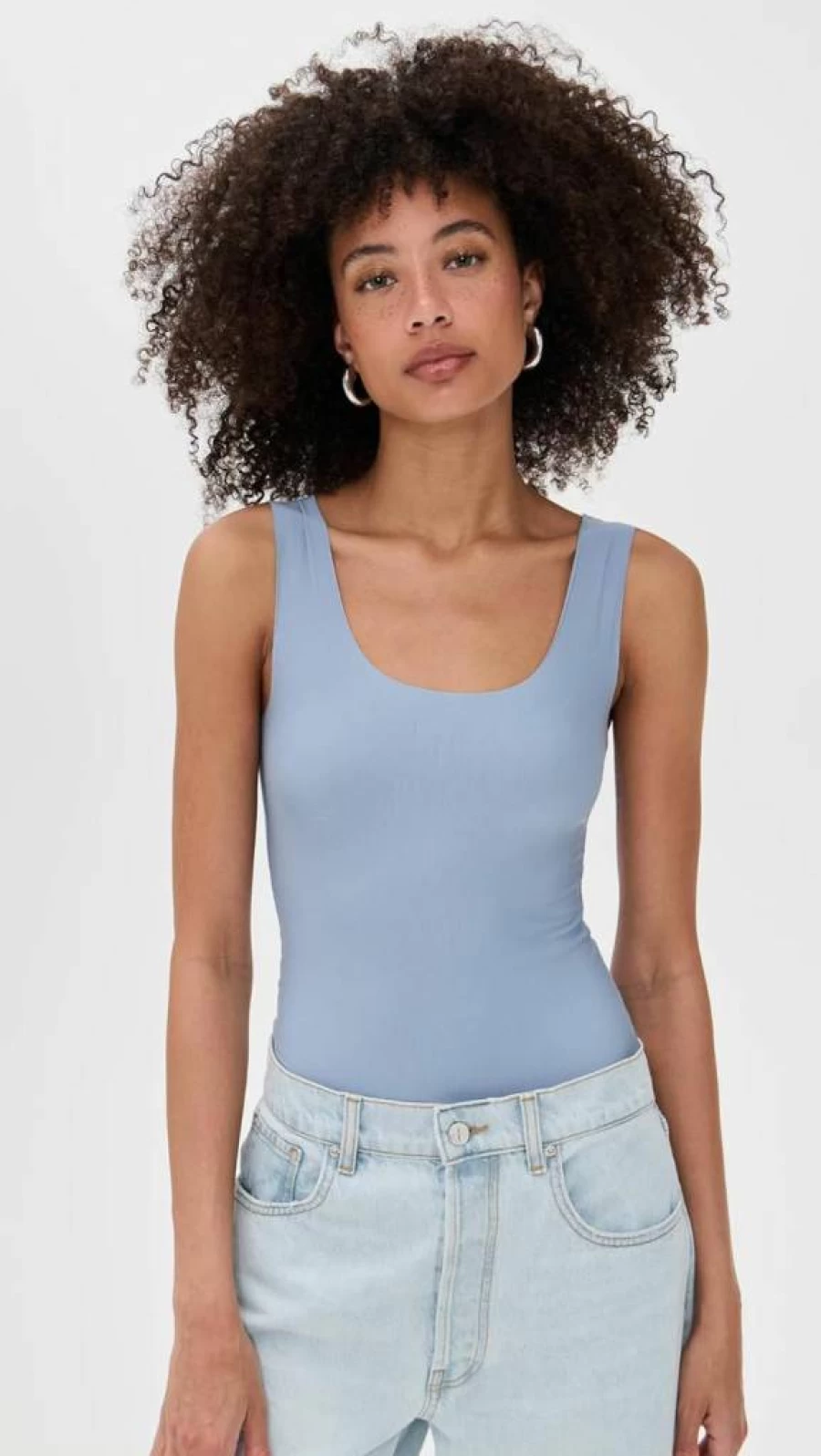 Commando Women's Butter Soft Tank Thong Bodysuit - Seamless Comfort & Stretch
